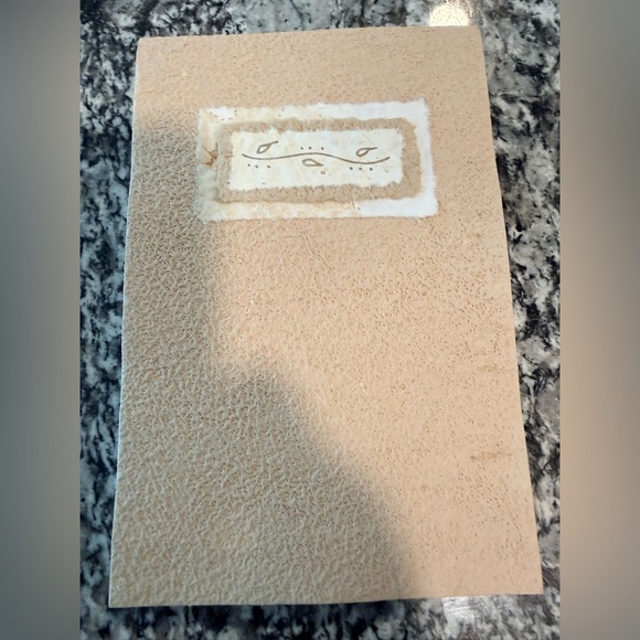 village artisan Other - Village Artisan Handmade Note Pad – Natural Silk Collection